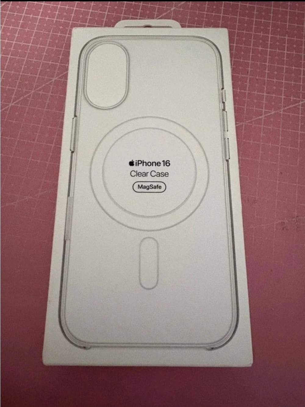 Apple Clear MagSafe iPhone 16 Case - Transparent